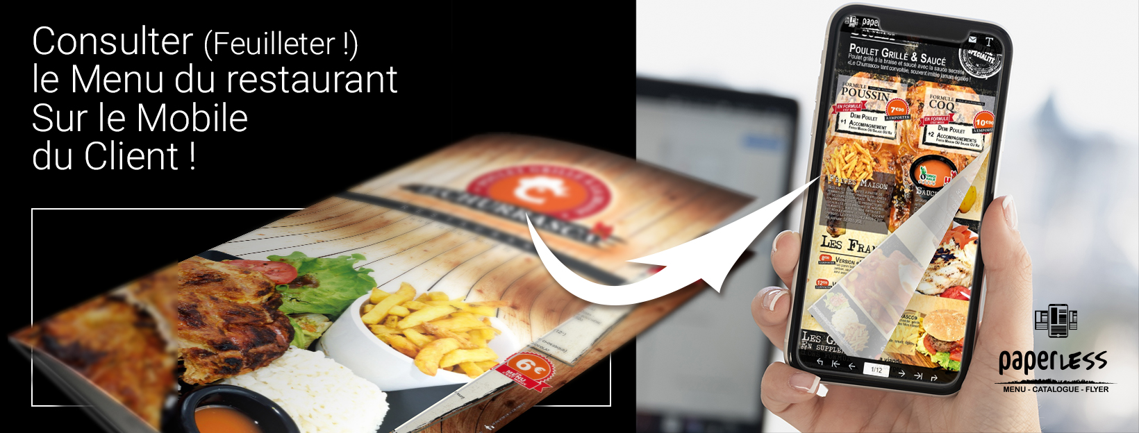 Process de commande du menu digital